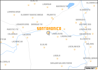 map of Santa Mónica