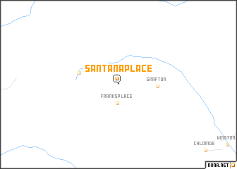 map of Santana Place