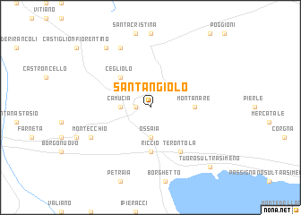 map of SantʼAngiolo