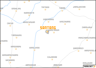 map of Santang