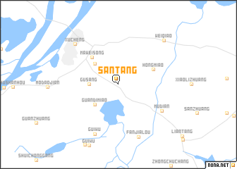 map of Santang