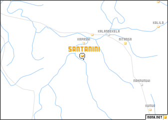 map of Santanini