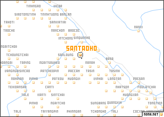 map of San Tao Hồ