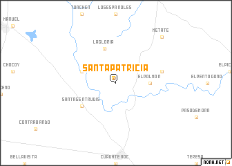 map of Santa Patricia