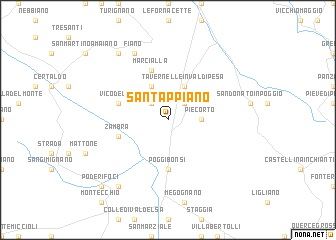 map of SantʼAppiano