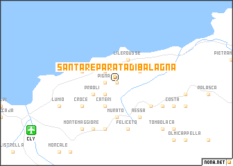 map of Santa-Reparata-di-Balagna