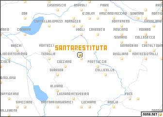 map of Santa Restituta