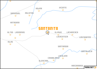 map of Santa Rita