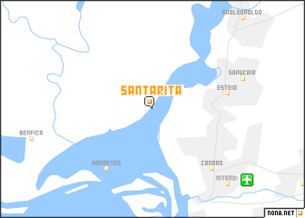 map of Santa Rita