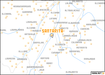 map of Santa Rita