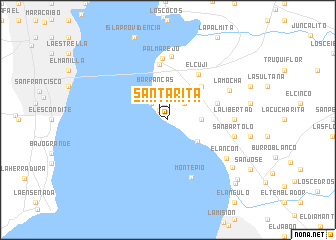 map of Santa Rita