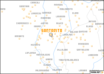 map of Santa Rita