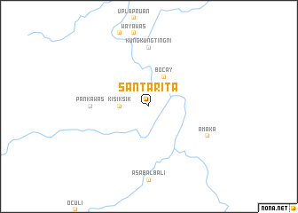 map of Santa Rita