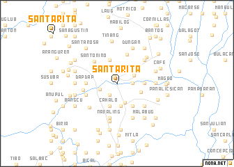 map of Santa Rita