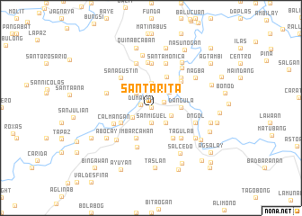 map of Santa Rita