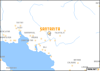 map of Santa Rita