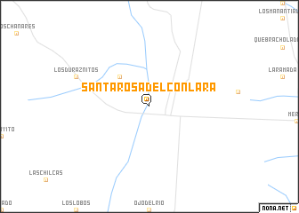 map of Santa Rosa del Conlara