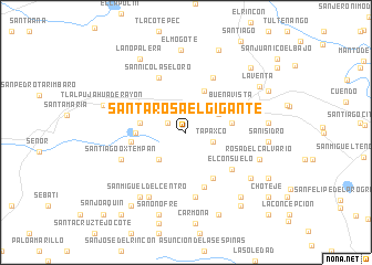 map of Santa Rosa El Gigante