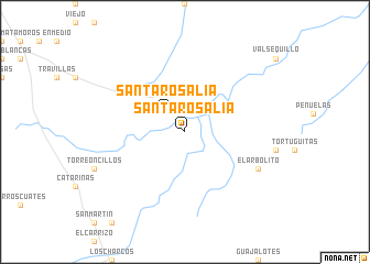 map of Santa Rosalía