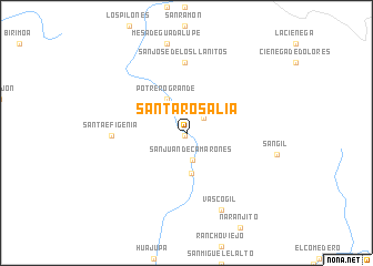 map of Santa Rosalía