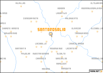 map of Santa Rosalía