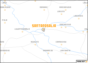 map of Santa Rosalía