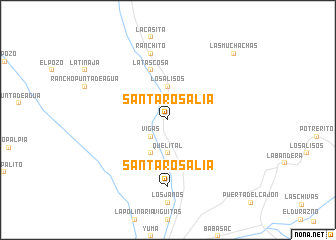 map of Santa Rosalía