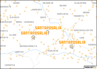 map of Santa Rosalía