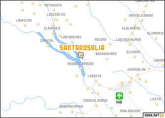 map of Santa Rosalia