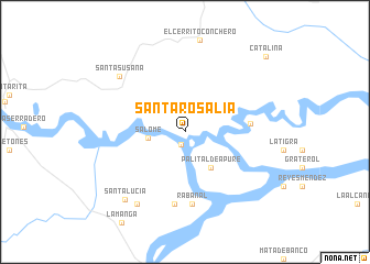 map of Santa Rosalía