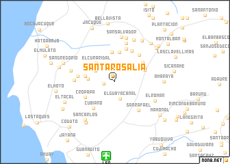 map of Santa Rosalía