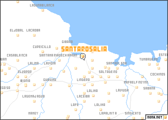 map of Santa Rosalía