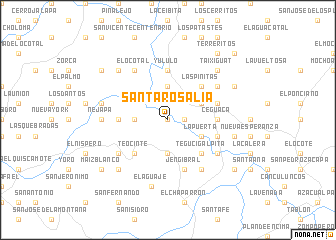 map of Santa Rosalía