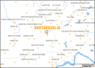 map of Santa Rosalía