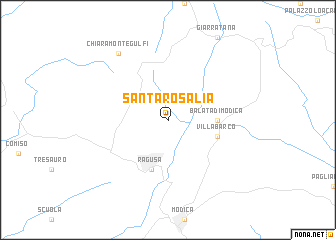 map of Santa Rosalia