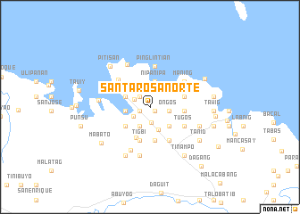 map of Santa Rosa Norte