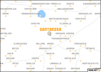 map of Santa Rosa