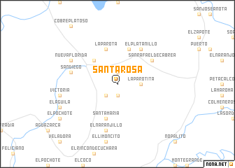 map of Santa Rosa