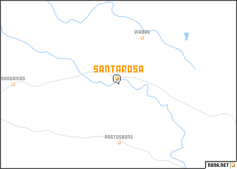 map of Santa Rosa