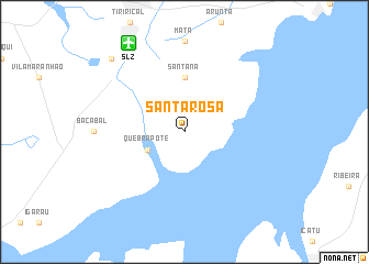 map of Santa Rosa