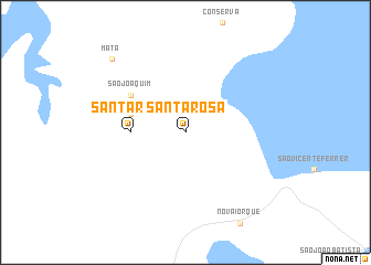 map of Santa Rosa