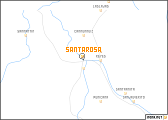 map of Santa Rosa