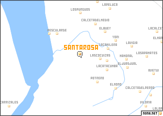 map of Santa Rosa