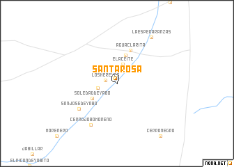 map of Santa Rosa