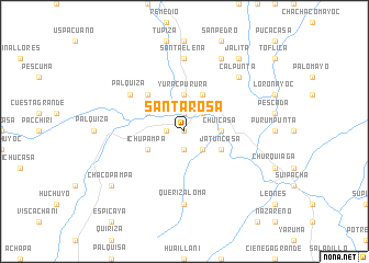 map of Santa Rosa