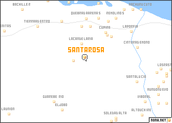 map of Santa Rosa