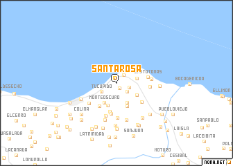 map of Santa Rosa