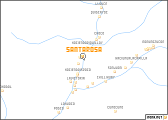 map of Santa Rosa