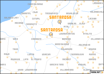 map of Santa Rosa