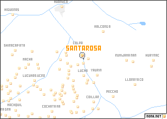 map of Santa Rosa